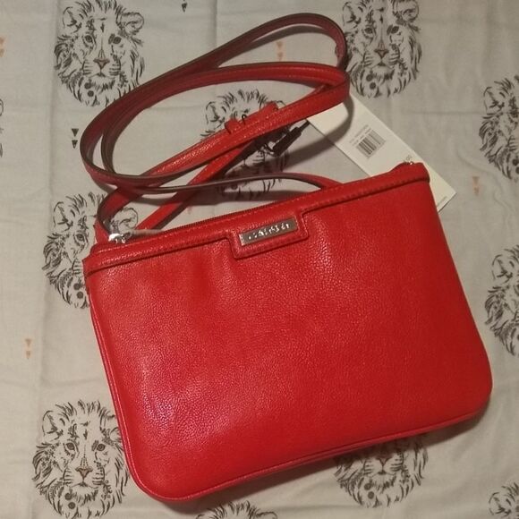 Calvin Klein Red Crossbody Bag - Picture 1 of 5